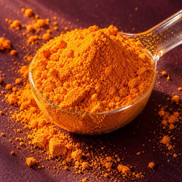 Coenzyme Q10 powder, illustrative