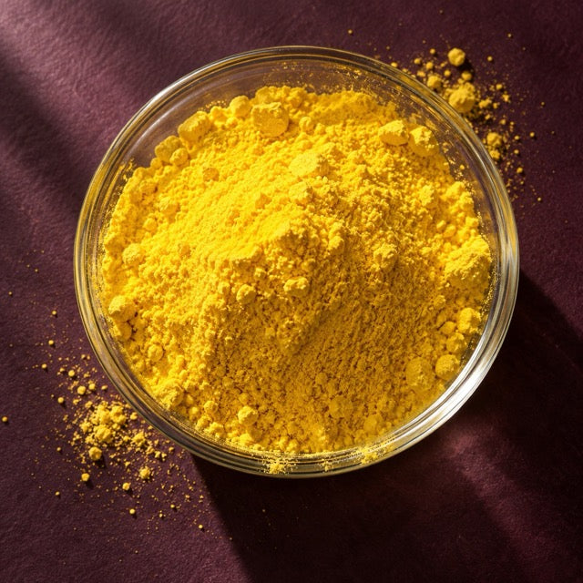 Riboflavin (B2) powder, illustrative