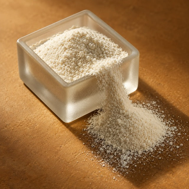 Vitamin D powder, illustrative