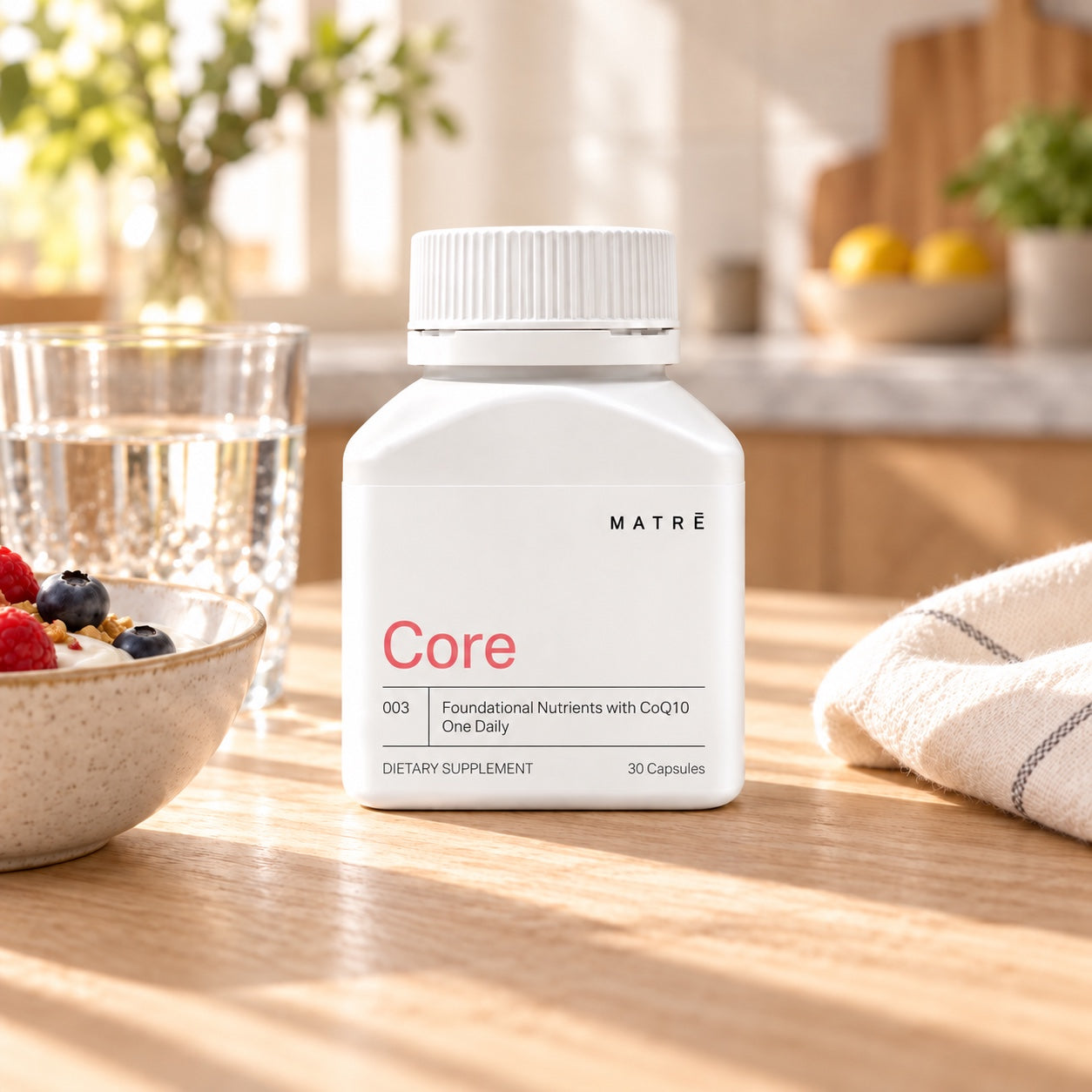 Core at breakfast