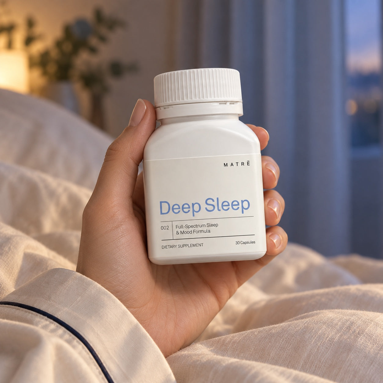 Deep Sleep held in hand