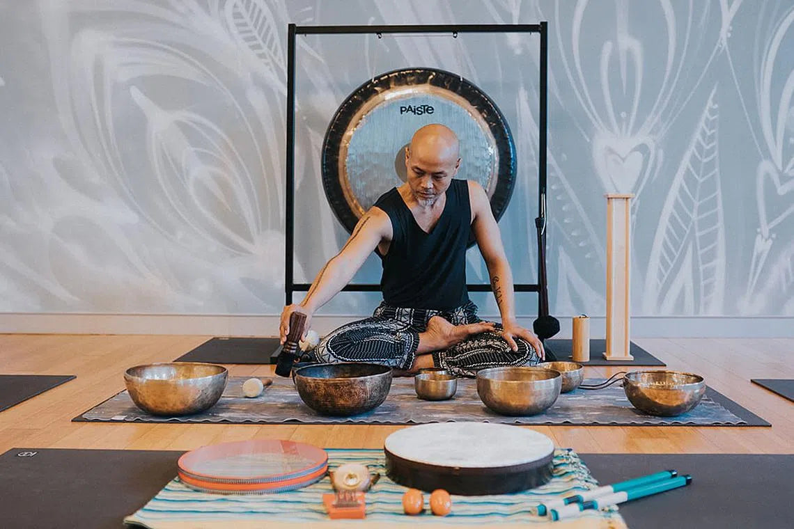Sound healing feature from The Peak